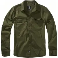 Brandit Flannel Langarmhemd