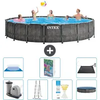 Intex Prism Frame Pool Rund - 549x122 cm - 6-teilig S562