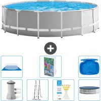 Intex Prism Frame Pool Rund - 457x122 cm - 6-teilig S662