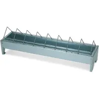 Gaun Geflügel Futterautomat Galvanisiertes Metall