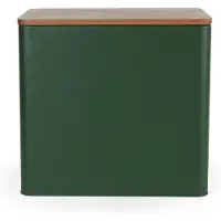 Salter BW12899G Toronto Bread Bin Green/Wooden