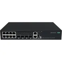 HP Networking Comware 2150: 8-Port-Switch, 10/100/1G PoE+, 2 SFP-Ports (1G), 2 SFP+-Ports (1G/10G), 125W, Layer 3, verwaltet, 8 x 10/100/1000Base-T (PoE+)