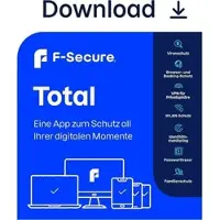 F-SECURE Total Security inkl. VPN 2026 - 7 Geräte - 12 Monate, Download
