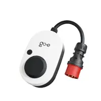 Go-e Gemini flex, Weiß, Wand, Schwarz, Typ 2, IT, TN, TT, IP55