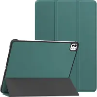 IMoshion Trifold Klapphülle für das Apple iPad Pro 12.9 (2018/2020/2021/2022) - Dunkelgrün