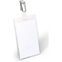Durable 800219, Namensschild-Halterung, Landschaftsportrait, Transparent, 60 mm, 90 mm, 25 Stück(e)