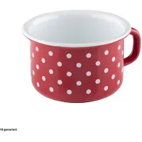 Riess Kaffeeschale Pünktchen Riess Rot