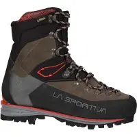 La Sportiva - Bergsteigen-Schuhe aus GORE-TEX - Nepal Trek Evo Gtx Anthracite/Red für Herren aus Leder - Größe 41,5 - Braun