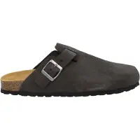 CMP Hausschuh "NAVARRO SLIPPERS", Herren, Gr. 40, Synthetik, braun (cioccolato), Leder, Schuhe Hausschuh, sportlicher Stil, Gummilaufsohle, ohne Verschluss, Topseller