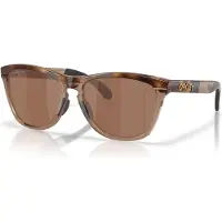 Oakley 0OO9503 FROGSKINS RANGE XL Unisex-Sonnenbrille Vollrand Rund Kunststoff-Gestell, braun