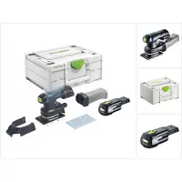 Festool RTSC 400-Basic Akku Rutscher 18 V 80 x 130 mm Brushless + 1x Akku 3,0 Ah + Systainer - ohne Ladegerät