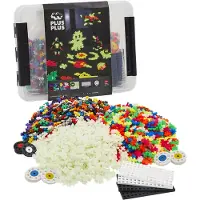 Plus plus Plus-Plus Build and Glow 3D Aufbewahrungsbox 2000 Teile