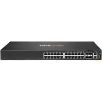 HP Aruba Networking CX 6200F 24G 4SFP+ Switch, Managed, L3, Gigabit Ethernet (10/100/1000), Rack-Einbau, 1U