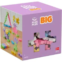 Plus plus 9603412 - 100 Kreativ Bausteine BIG Pastell