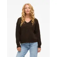 Vila Lampe Pullover Mit V-ausschnitt