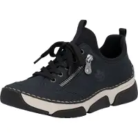Rieker 45973 Halbschuhe Pazifik/Schwarz Größe EU 38