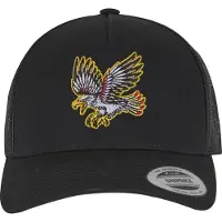 Mister tee Trucker Cap "Bravery Eagle Trucker Cap5-Panel Retro Trucker Cap"