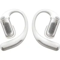 Shokz OpenFit Pro White Open-Ear True Wireless Kopfhörer mit Geräuschreduzierung Dolby Atmos SuperBoost OpenBass 2.0 Qi IP55