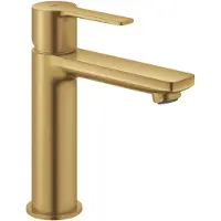 GROHE Einhand-Waschtischbatterie Lineare, 23106_1 S-Size cool sunrise gebürstet, 23106GN1 23106GN1