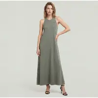G-Star Washed Tank Maxi Kleid - Grün - Damen - S