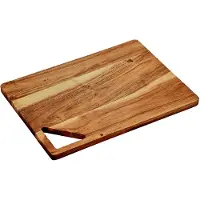 Kesper Holz Schneidebrett, Akazienholz 29141 , Maße: 35,5 x 25,5 x 1,5 cm