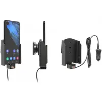 Brodit Halter aktiv Samsung Galaxy S21+ mit USB-Kabel