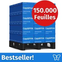 Easyprint Druckerpapier Kopierpapier 150000 Blatt (60 x 2.500) DIN A4 Premium Hochweiß CIE 160 Testsieger PEFC zertifiziert