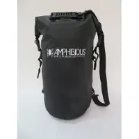 Amphibious Tube wasserdichte Tasche, schwarz, 10 ltr.