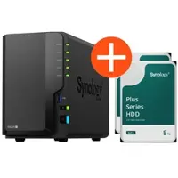 Synology DS225+ NAS System 2-Bay 16 TB inkl. 2x 8 TB HDD HAT3320-8T