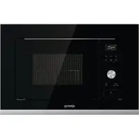 Gorenje BMX201AG1BG, Integriert, Grill-Mikrowelle, 20 l, 800 W, Eingebautes Display, LED