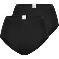 Mey Taillen-Slip | Doppelpack Serie Pure Sense Schwarz | Größe 46/48