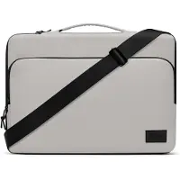 Gaston Luga Dash Cushioned Briefcase 16" - Taupe