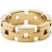 Daniel Wellington Link Jewelry Golden Ring DW0040099-3-4-5