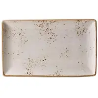 Steelite Platte rechteckig 270 x 168 mm weiß - Craft White 6 er