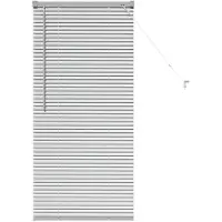 vidaXL Venezianische Jalousien Silber 175 x 60 cm Aluminium