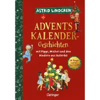 Oetinger Adventskalender-Geschichten mit Pippi, Michel und den Kindern aus Bullerbü