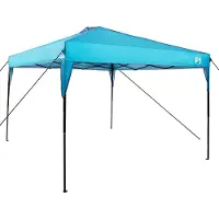 vidaXL Pavillon-Zelt 290 x 290 x 251 cm Blau Stoff