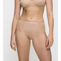 Triumph Hipster "Essential Minimizer" schimmerndes Jacquard-Muster, Microfaser, breite Seitenpartie