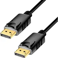 Logilink CD0103 DisplayPort Cable DP/M to DP/M, 4K/60Hz, CCS, black, 5m