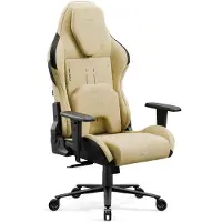 Diablo Chairs Diablo X.One Prime Gaming Stuhl Bürostuhl Schreibtischstuhl mit Kühlfunktion, Größe Normal, Farbe Broken Gold