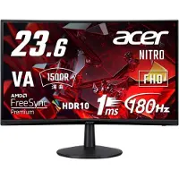 Acer Nitro ED0 ED240Q S3, 59,9 cm (23.6"), 1920 x 1080 Pixel, Full HD, 1 ms, Schwarz
