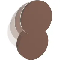 Eglo Außenwandleuchte Pedersano, braun / rost, Aluminium, Modern, Wandleuchte außen