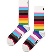 Happy socks Socken Pride Stripe Sock Unisex White-Schuhgröße 41 - 46