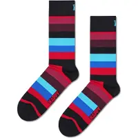Happy socks Socken Stripes Unisex Black / Red / Blue-Schuhgröße 36 - 40