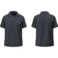 GUESS JEANS Herren-Poloshirt mit kurzen Ärmeln, blau