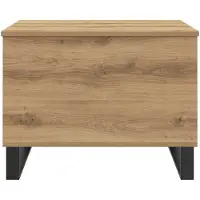 vidaXL Couchtisch Artisan-Eiche 60x44,5x45 cm Holzwerkstoff