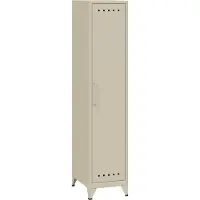 Bisley Fern Locker Garderobenschrank - Farbe: Lichtgrau
