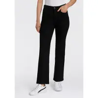MAC JEANS Mac - Damen 5-Pocket Jeans, LAURA Authentic (5225-90-0387L), Größe:W38, Länge:L30, Farbe:black black (D999)