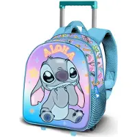 KARACTERMANIA Lilo &amp; Stitch 3d 34x26x13 Cm 11.50l Rucksack Mit Rollen