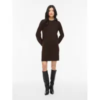 Vila Nikolina Langärmliges Kurzes Kleid